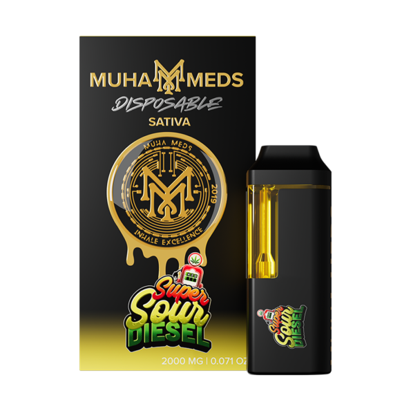 Buy Super Sour Diesel Sativa Vape | Energizing & Potent
