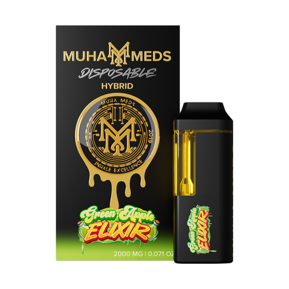 Buy Green Apple Elixir Hybrid Disposable (2000mg) Online
