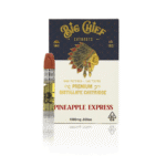 Big Chief Pineapple Express vape cartridge with its distinctive packaging.