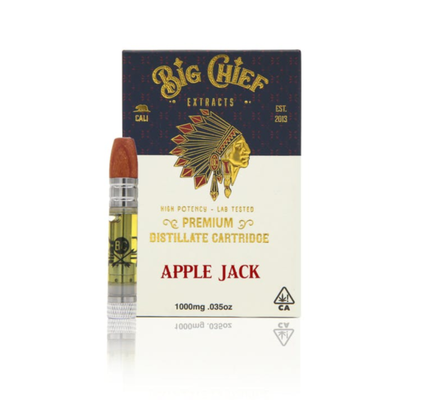 Buy Big Chief Apple Jack Carts Online | ACE VAPE STORE