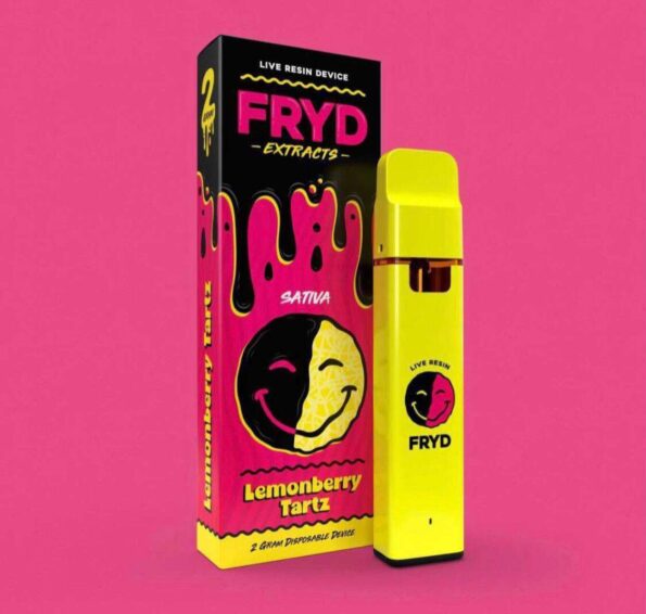 Buy FRYD Lemonberry Tartz Disposable Vape | ACE VAPE STORE
