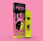 FRYD Disposable Pink Guava Gelato vape pen showing its sleek packaging and vibrant pink and white design.