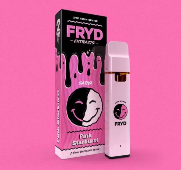 Buy FRYD Pink Starburst Disposable Vape | Sweet Candy Flavor
