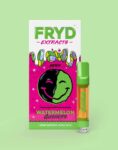 FRYD Disposable Watermelon Gushers Liquid Diamond vape pen displayed against a clean background.