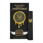 The sleek and powerful God's Gift Disposable vape pen held in hand, ready for use.