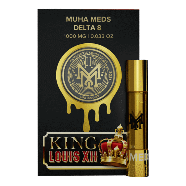 Buy King Louis XII Vape Cartridge | Potent & Earthy Flavor