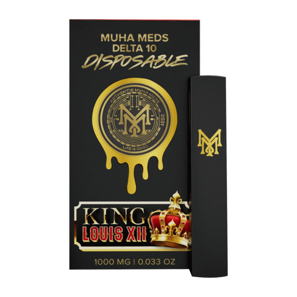 Buy King Louis XII Disposable | Potent Indica Vape For Sale