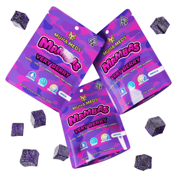 Buy Very Berry Muha Meds Mambas | Potent & Flavorful Edibles