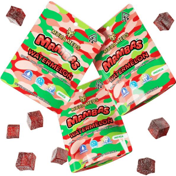 Buy Watermelon Muha Meds Mambas | Potent Indica Edibles