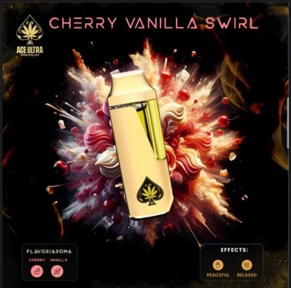 Buy ACE Cherry Vanilla Swirl Vape | Balanced Hybrid For Sale