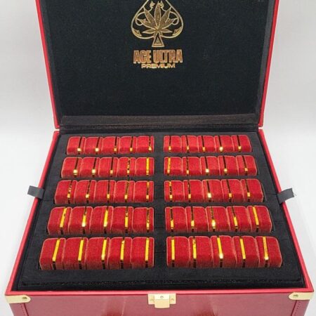 A collection of Ace Ultra Premium Love Edition disposable vapes showcasing various colorful flavors.